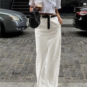 Parisian Slit Maxi Skirt